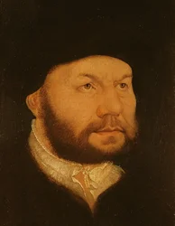 Portrét Jana Fridricha Velkodušného (1532-1547), saského kurfiřta (olej na dřevě)